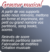 Graveur musical